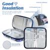 YOUSHARES Insulin Cooler Travel Case - Diabetic Insulated Organizer Portable Cooling Bag for Medication Cooling Insulation, Insulin Pen Case with 2 TSA Approved Cooler Ice Pack view 4