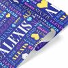 Customized With Your Name Wrapping Paper Best Personalized Gift Wrapping Paper Roll for Adult Men Women Kids Baby view 3