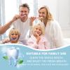 30 Tubes Bulk Travel Size Toothpaste,Extra Small 0.35oz Small Toothpaste Travel Size Bulk 0.8x3.5 inches Peppermint Mini Disposable Toothpaste for Hotel,Guests,Homeless,Charity view 2