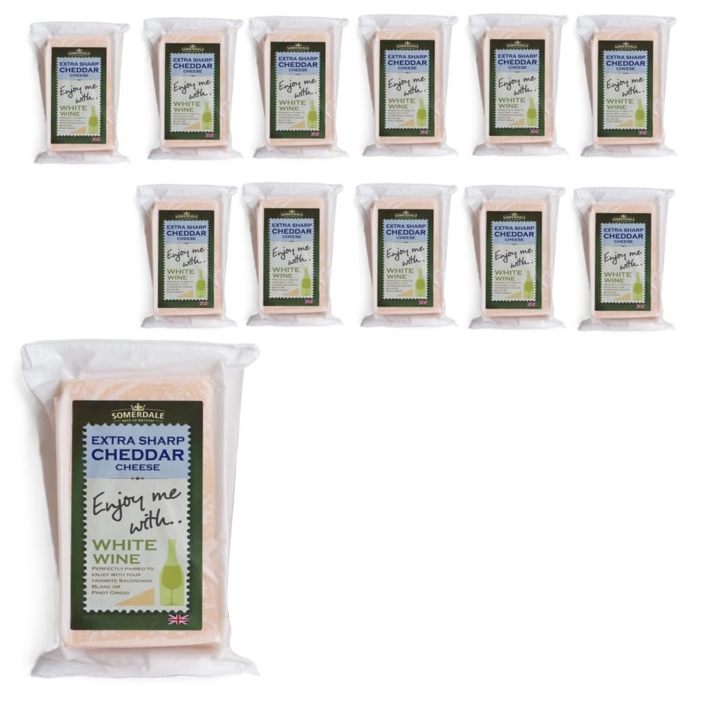 Somerdale Enjoy Me With White Wine Cheese, 7OZ, 12 Pack