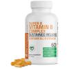 Bronson Super B Vitamin B Complex Sustained Slow Release (Vitamin B1, B2, B3, B6, B9 - Folic Acid, B12) Contains All B Vitamins 60 Tablets view 1