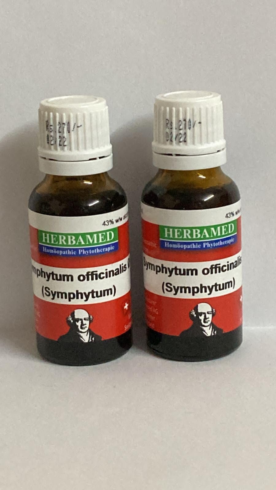Zorastrian Homoeo Pharmacy Herbamed Switzerland Homoeopathic Symphytum Officinalis Mother Tinture Q 20ml Combo Pack