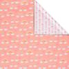 American Greetings 175 sq. ft. Reversible Wrapping Paper for Baby Showers, Kid's Birthdays and All Occasions, Rainbows and Hearts (1 Roll, 30 in x 70 ft.) view 2