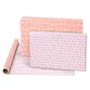 American Greetings 175 sq. ft. Reversible Wrapping Paper for Baby Showers, Kid's Birthdays and All Occasions, Rainbows and Hearts (1 Roll, 30 in x 70 ft.) view 3