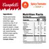 Campbells Spicy Tomato Soup, 15.4 oz Microwavable Bowl (Pack of 8) view 2