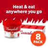 Campbells Spicy Tomato Soup, 15.4 oz Microwavable Bowl (Pack of 8) view 3
