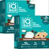 IQBAR Clean Plant Protein Bars - Toasted Coconut Chip - 24 Count - Keto, Vegan, High Fiber, Gluten and Dairy Free, Low Sugar Snack - Brain and Body Nutrients for Focus, Energy, Meal Replacement view 1