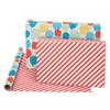 American Greetings 175 sq. ft. Reversible Wrapping Paper for Birthdays and All Occasions, Birthday Balloons (1 Roll, 30 in x 70 ft.) view 3
