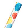American Greetings 175 sq. ft. Reversible Wrapping Paper for Birthdays and All Occasions, Birthday Balloons (1 Roll, 30 in x 70 ft.) view 4