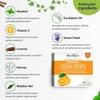 HERBION Naturals Cough Drops, Sugar-Free with Stevia, Dietary Supplement, Soothes Cough, for Adults & Children Over 6 Years, 18 Drops Each (Pack of 48, Orange) view 3