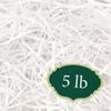 Arcadia Garden Products Paper Shred Filler - Straight Cut - 5 lb - White view 1