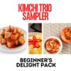 BINGGRE KIMCHI TRIO SAMPLER NAPA CABBAGE FRESH KOREAN KIMCHEE IN KIM CHI kimichi  MOTHER MILD CHEE TEMPEH DAIKON PICKLES WHITE RADISH TWINS JONGGA RAMEN ORGANIC VEGAN NAPPA LAWS MAMA  view 4