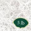 Arcadia Garden Products Paper Shred Filler - Crinkle Cut - 5 lb - White view 1