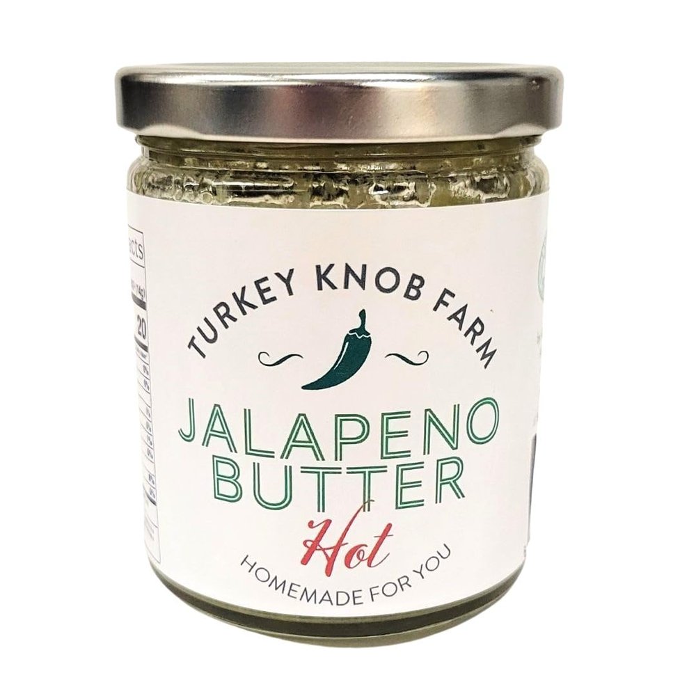 Jalapeno Butter (HOT) - Turkey Knob Farm, 9oz (9oz, 2, Count)