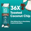 IQBAR Brain and Body Clean Plant Protein Bars - Toasted Coconut Chip - 36 Bars - Keto, Vegan, High Fiber, Gluten and Dairy Free, Low Sugar Snack with Nutrients for Focus, Energy, Meal Replacement view 3