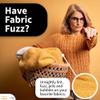 Multi-Fabric Sweater Comb for Pills and Fuzz - Manual Fabric Defuzzer Wool Lint Shaver Comb Scraper for Clothing, Sheets and Furniture by Wardrobe Hackers view 2