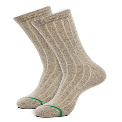 Insect Shield Traveler Socks with Permethrin Bug Repellant - Protective Clothing for Men & Women, Khaki, Medium (Pack of 2)