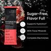 Sports Research Hydrate Electrolytes Powder Packets - Sugar-Free & Naturally Flavored with Vitamins, Minerals, and Coconut Water - Supports Hydration - 16 Packets - Cherry Pomegranate view 4
