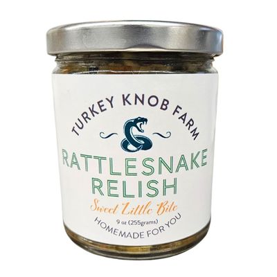 Generic Rattlesnake Relish - Turkey Knob Farm, 9oz (9oz Jar, 2, Count)
