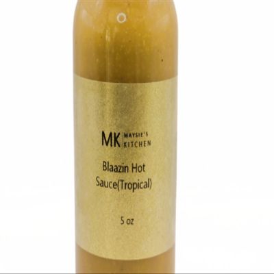 Blaazin Hot Tropical Sauce, 5 Fl. Oz.
