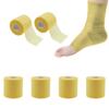 Pre Wrap Tape,TTZEZE Athletic Foam Underwrap,Soft Prewrap Headbands,Smooth Sports Wrap Roll,Pre Wrap Bandage Sport Tape for Ankles Wrists Hands Elbows 2.76 Inch x 30 Yards Yellow 6-Rolls view 1