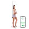 arboleaf Digital Physician Scale, Ultrasonic Height and Weight Scale, Smart Body Composition Analyzer for Gym and Home, 11-485lb, 6ft.4.8in, Body Fat Measurement, Weight, Height, BMI view 1