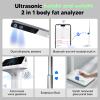 arboleaf Digital Physician Scale, Ultrasonic Height and Weight Scale, Smart Body Composition Analyzer for Gym and Home, 11-485lb, 6ft.4.8in, Body Fat Measurement, Weight, Height, BMI view 2