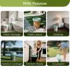 13 Gallon Compostable Trash Bags with Flat-Top, Thick 0.87 Mil, 49.21 Liter, 50 Bags, Tall Kitchen Food Scrap Waste Bag, ASTM D6400, US BPI and OK Compost Home Certified view 2