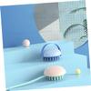 Healeved 6pcs Scalp Shampoo Brush Bristle Massage Comb for Dry Wet Use Stimulates Circulation for Hair Grooming and Relaxation view 2