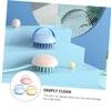 Healeved 6pcs Scalp Shampoo Brush Bristle Massage Comb for Dry Wet Use Stimulates Circulation for Hair Grooming and Relaxation view 4