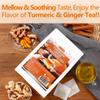 120 Premium Turmeric, Ginger, Cinnamon Blend Tea Bags, 100% Natural & No Additives & Caffeine Free. view 2