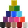 15 Pack Self Adhesive Bandage Wrap 2 Inch x 5 Yards Self-Adherent Elastic Cohesive Wrap Non-Woven Breathable Bandage,Vet Wrap for Stretch Athletic, Sports, Wrist, Ankle (Mix) view 1