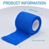 15 Pack Self Adhesive Bandage Wrap 2 Inch x 5 Yards Self-Adherent Elastic Cohesive Wrap Non-Woven Breathable Bandage,Vet Wrap for Stretch Athletic, Sports, Wrist, Ankle (Mix) view 2