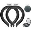 2PCS Neck CoolingTube with Insulated Bag, Reusable Ice Coolers Wearable Body CoolingProducts, Neck Coolers for HotWeather view 1