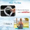 2PCS Neck CoolingTube with Insulated Bag, Reusable Ice Coolers Wearable Body CoolingProducts, Neck Coolers for HotWeather view 2