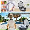 2PCS Neck CoolingTube with Insulated Bag, Reusable Ice Coolers Wearable Body CoolingProducts, Neck Coolers for HotWeather view 4