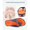 Men Flip-flops Massage Slippers,Acupressure Massage Sandals,Relief Plantar Fasciitis Heel Arch Arthritis Pain,Fashionable Casual Herringbone Massage Slippers(Size:EU 40,Color:Green) view 3