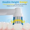 8 Pack Replacement Toothbrush Head Compatible with Oral B Toothbrush (Premium Packaging) view 3