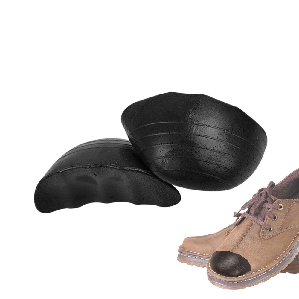 disel Toe Plug, Toe Inserts Shoe Filler, Boot Filler Stuffer, Shoes Too Big Inserts, Liner Shoe Size Pad for Sneakers Loafers Flats Casual Shoes Party Wear, round head, Black