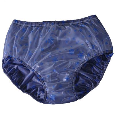 Plastic Pants for Adults with Incontinence,Transparent PVC high-Waist Briefs,Reusable Elderly Diapers,Soft, Noiseless,Adult Incontinence Pants,Plastic Diapers