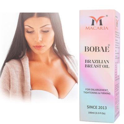 MACARIA Bobae Brazilian Breast enhancer enhancement enlargement growth massage firming Oil for bigger breast for women