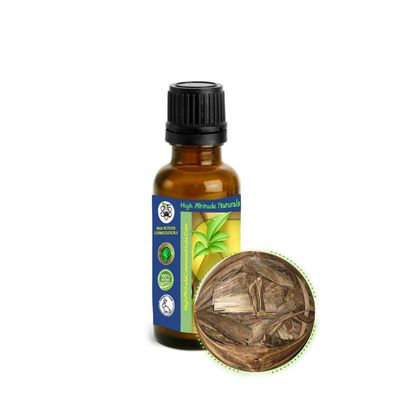Agarwood Essential Oil - Aged Aquilaria Malaccensis Tree Wood - Oud Oil for Aromatherapy, Perfume, Incense, Spiritual Meditation, Cosmetics - Pure & Natural, Undiluted, Uncut - 30ml (1oz)