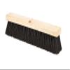 PRO SOURCE Tampico-Bristle Push Broom Head with Threaded Wood Block: 18" Wide view 1