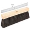 PRO SOURCE Tampico-Bristle Push Broom Head with Threaded Wood Block: 18" Wide view 2