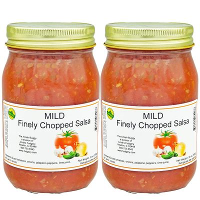 Amish Made Salsa Mild Finely Chopped 16oz