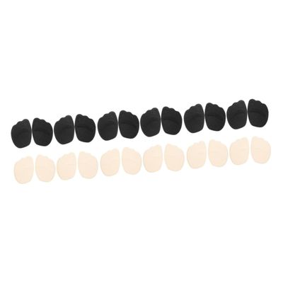 Gatuida 12pairs High Heel Insoles Forefoot Cushion Pads for Women Soft Sponge Inserts to Prevent Blisters and Foot Pain for Heels and Sandals Nude Colors