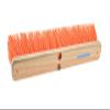 PRO SOURCE Heavy Duty Orange Bristle Pushbroom Head with Threaded Block: 24" Wide view 1