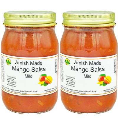 Amish Salsa - 2-16 Oz Jars (Mango Mild)