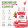 Zetelixia Calcium Magnesium Zinc Gummies with Vitamin D3 & K2, Calcium Gummies for B0nes Muscles, Women & Men, Raspberry Flavor - 120 Count view 3