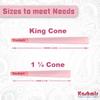 Kashmir Pink Pre Rolled Cones King Size  1000 Count Stylish Pink Rolling Papers with Filter Tips  Vegan-Friendly, Dye-Safe, Slow Burn, 108mm Pre Rolls  Easy Fill, Bulk Pack view 3